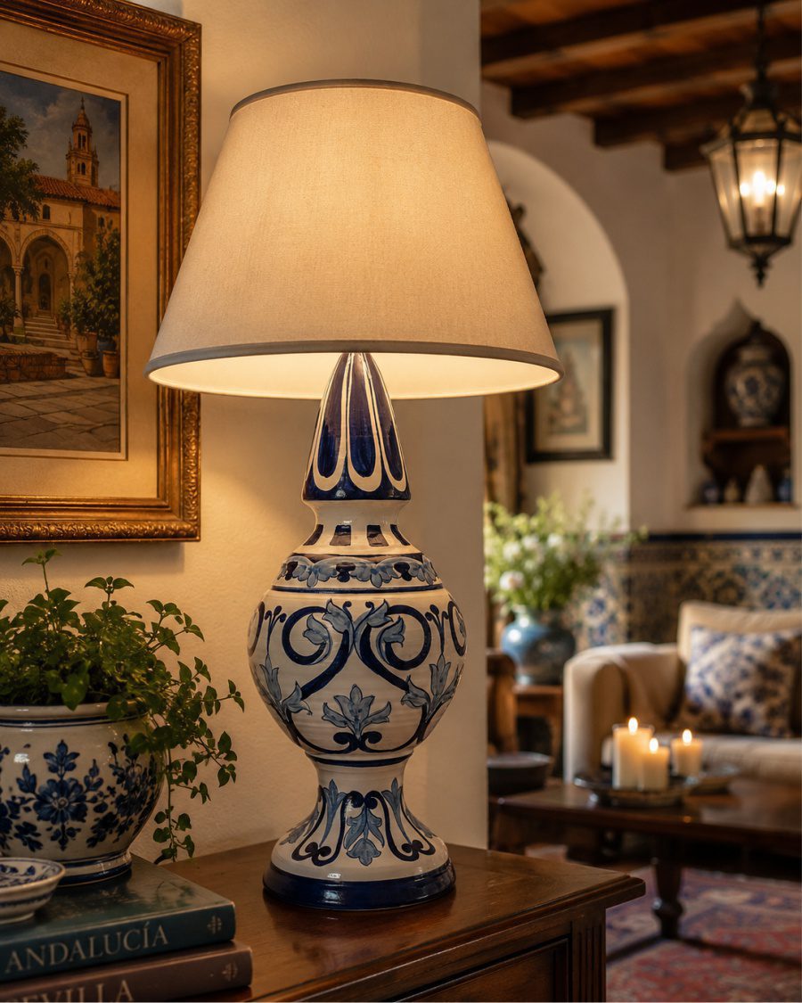 11 lampara ceramica