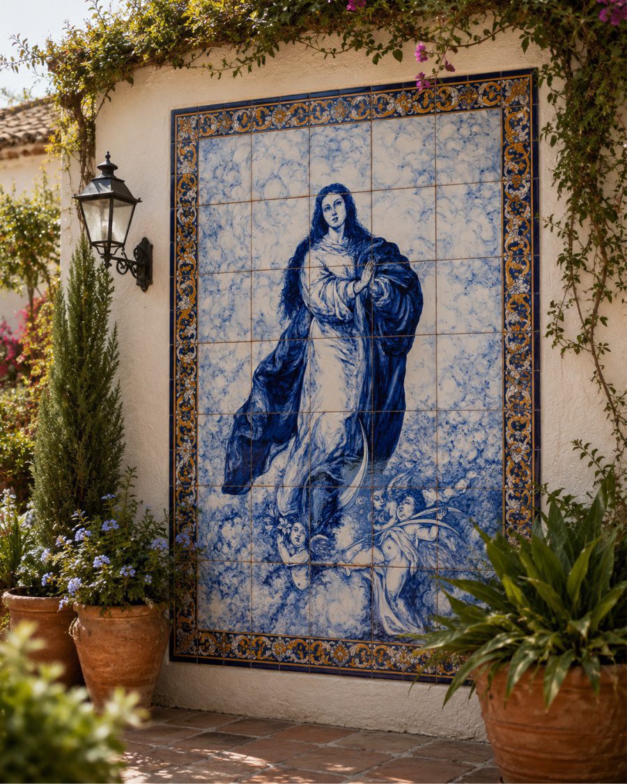 2 mural grande ceramica